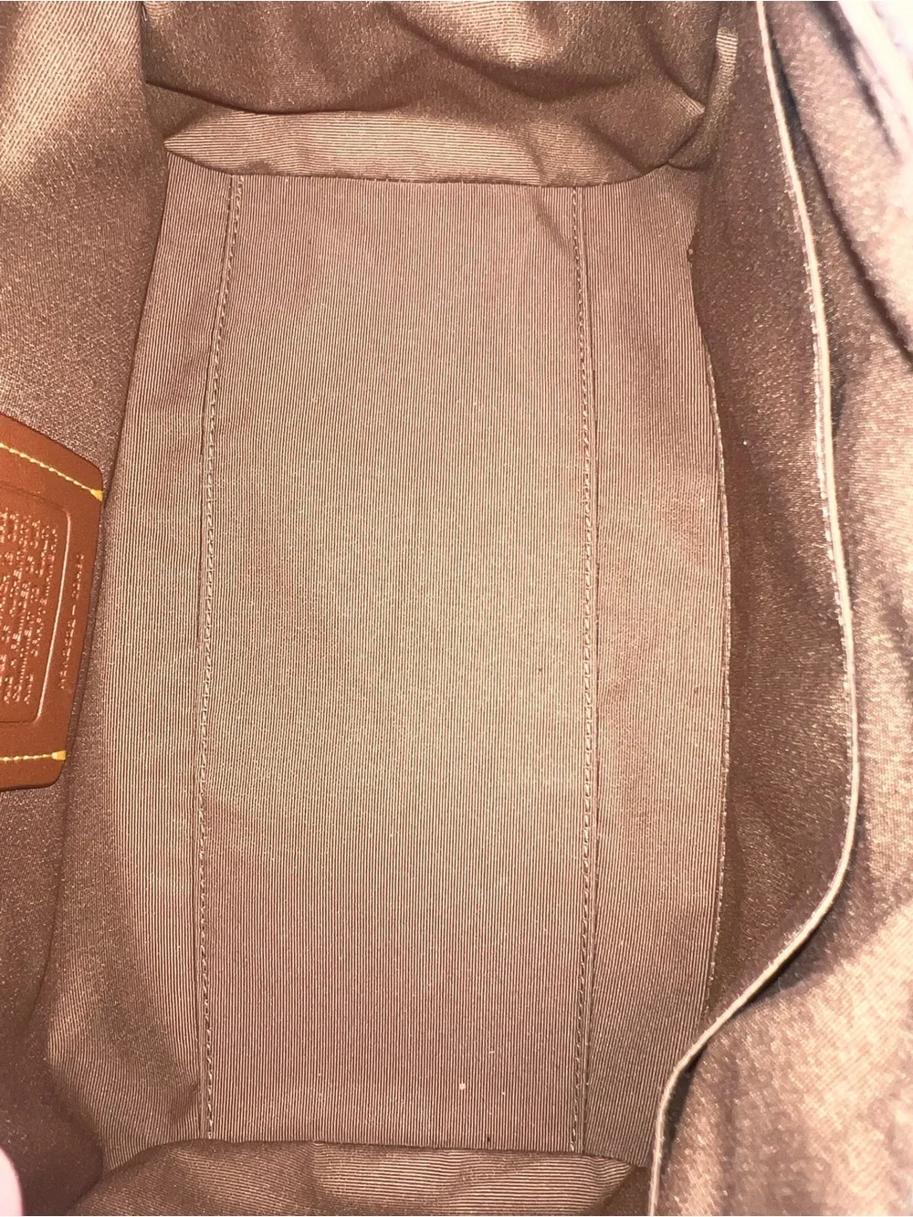 Coach Pastel Signature Rowan with matching Twilly and Shoulder Strap
